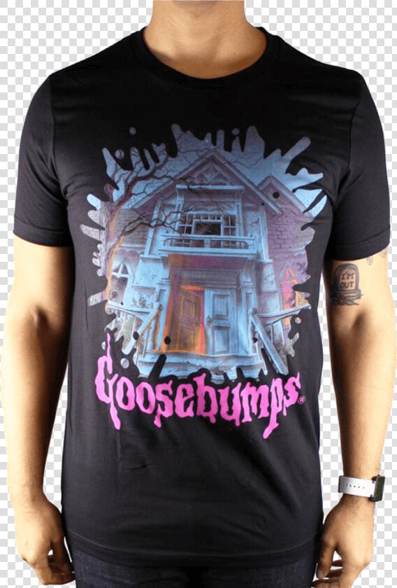 Goosebumps® Dead House Unisex Tee Class   Goosebumps Shirt  HD Png DownloadTransparent PNG