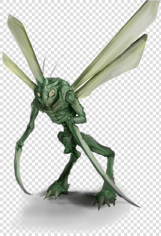 Once Found The Scyther Will Quickly Dismember It With   Scyther In Real Life  HD Png DownloadTransparent PNG