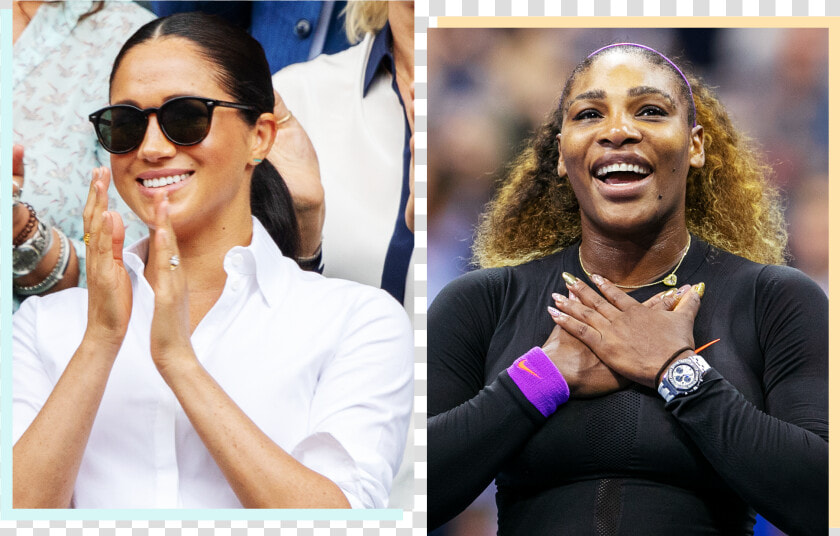 Meghan Markle And Serena Williams   Girl  HD Png DownloadTransparent PNG