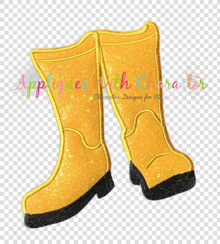 Cori Boots Applique Design   Snow Boot  HD Png DownloadTransparent PNG