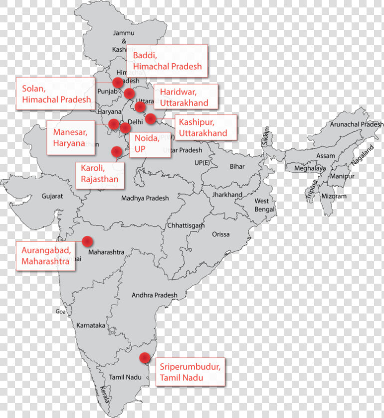 India Map   Coorg In India Map  HD Png DownloadTransparent PNG