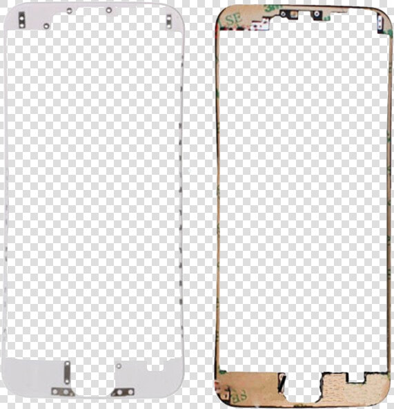 Iphone 6 White Lcd Supporting Frame Bezel With Adhesive   Iphone 6 Screen Supporting Frame  HD Png DownloadTransparent PNG