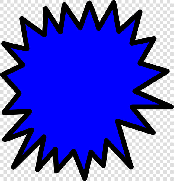 Blue Comic Callout Svg Clip Arts   Comic Callouts  HD Png DownloadTransparent PNG