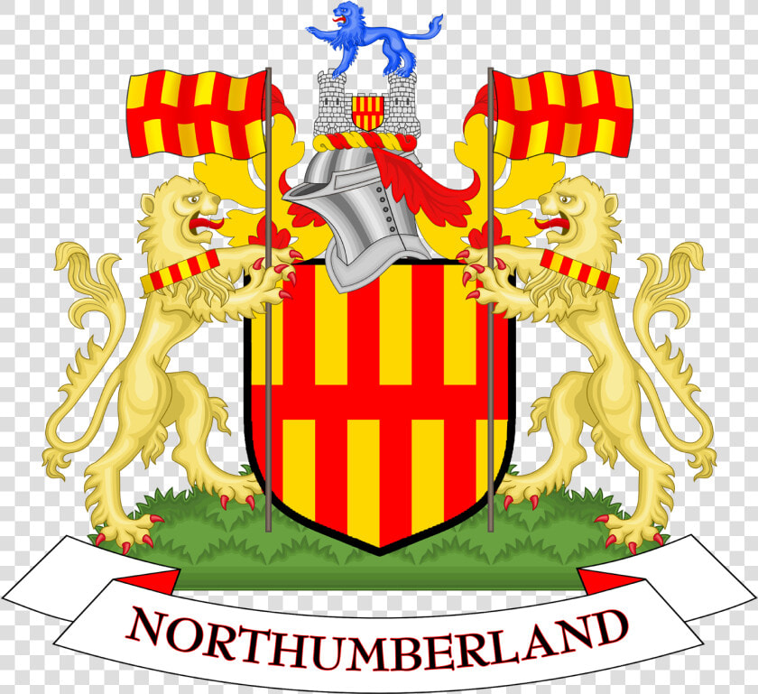 Coat Of Arms Of Northumberland County Council   Northumberland Coat Of Arms  HD Png DownloadTransparent PNG