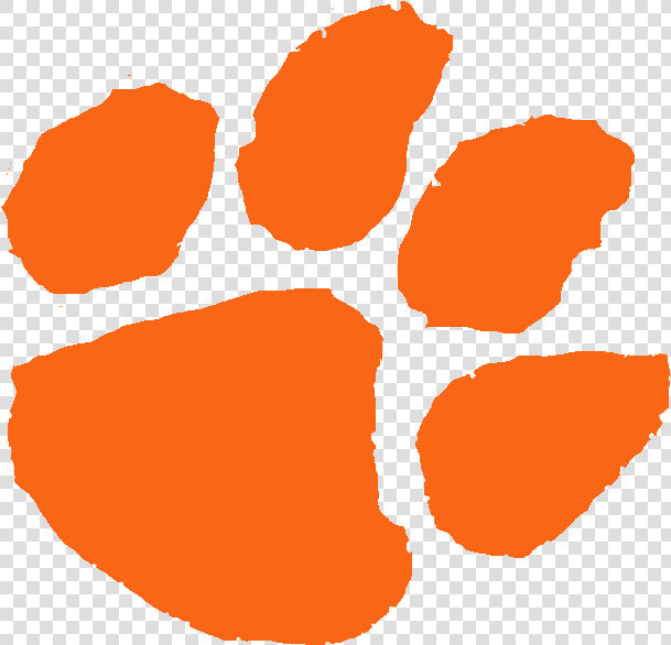 Tiger Paw Png   Transparent Clemson Tiger Logo  Png DownloadTransparent PNG