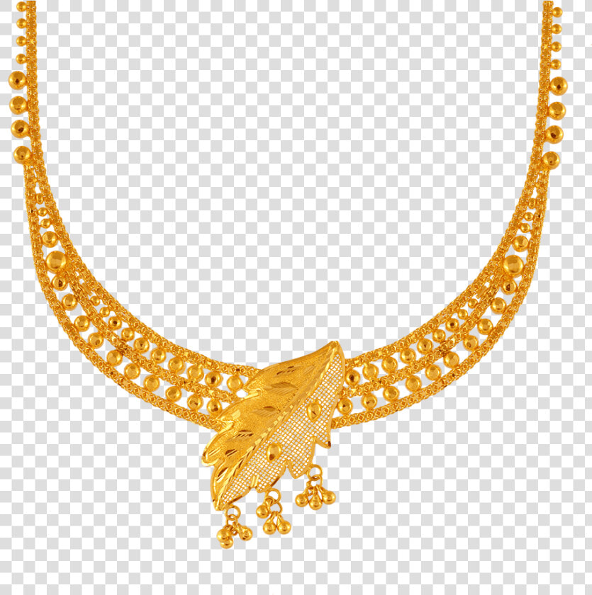 Chandra Jewellers 22kt Yellow Gold Necklace For Women   Кольцо Abs Saf Skrs 9042  HD Png DownloadTransparent PNG