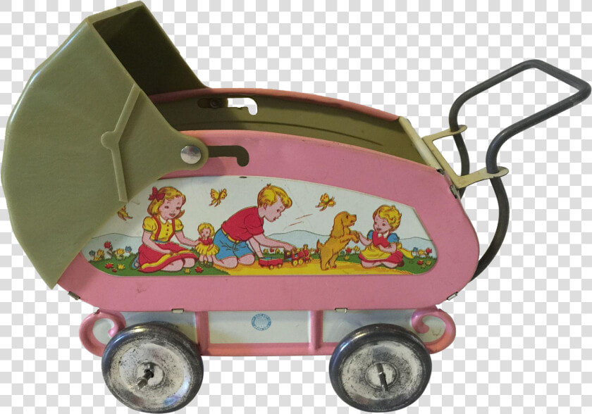 Ohio Art Tin Litho Toy Buggy Kim   Push  amp  Pull Toy  HD Png DownloadTransparent PNG