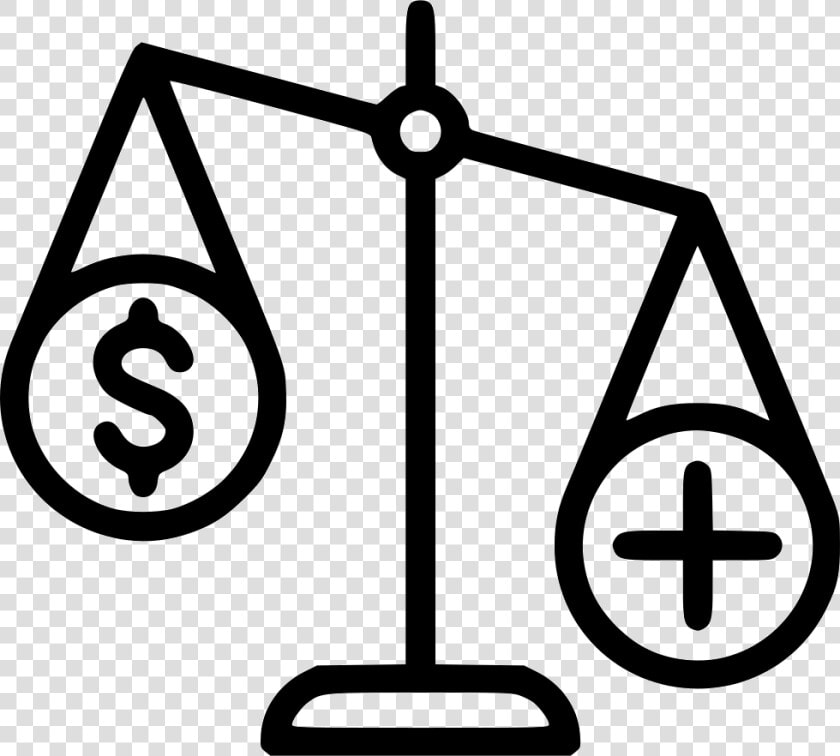 Balance Scales Health Care Money Important   Strengths And Weaknesses Clipart  HD Png DownloadTransparent PNG