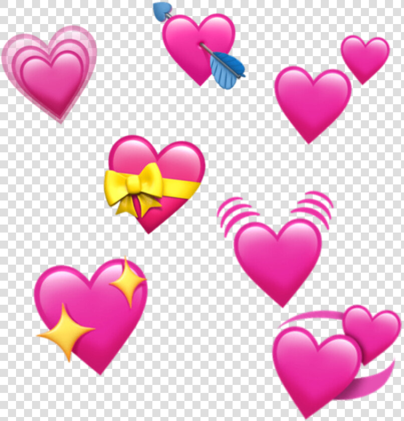 Transparent In Love Emoji Png   Ios Transparent Background Heart Emojis Png  Png DownloadTransparent PNG