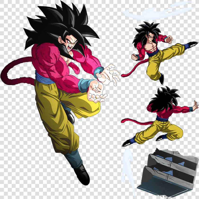 Dokkan Battle Ssj4 Goku Png  Transparent PngTransparent PNG