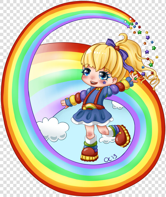 Transparent Rainbow Brite Clipart   Drawing Of Rainbow Brite  HD Png DownloadTransparent PNG