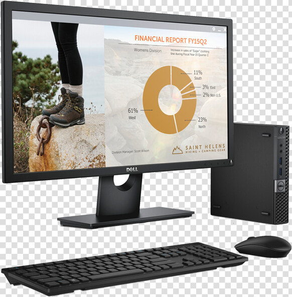 Full Micro Form Factor Workstation  HD Png DownloadTransparent PNG