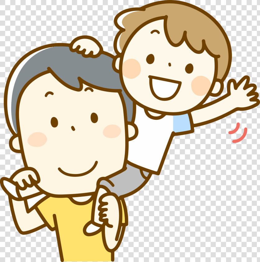 Fun With Dad Big Image Png   Clipart Dad And Son  Transparent PngTransparent PNG