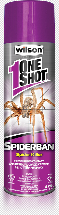 Wilson One Shot Spiderban Spider Killer   1 Shot Spider Spray  HD Png DownloadTransparent PNG