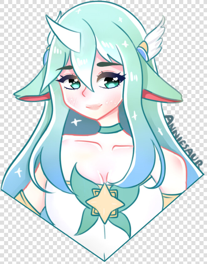 Transparent Soraka Png   League Of Legends Soraka Draw  Png DownloadTransparent PNG