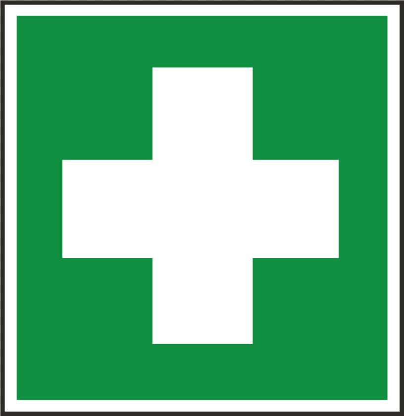 First Aid Symbol Sign Title First Aid Symbol Sign   Arbeitssicherheit Symbole  HD Png DownloadTransparent PNG