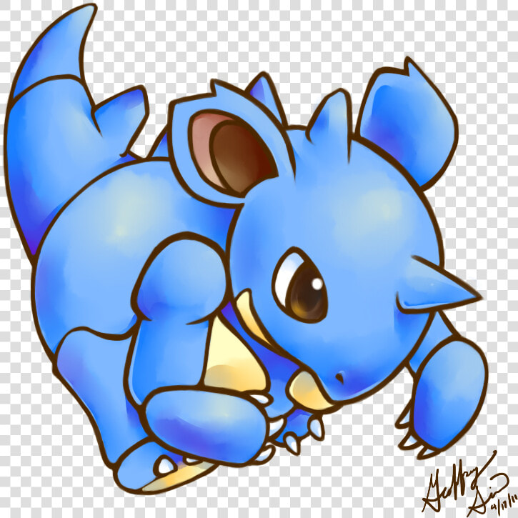 031 Large   Nidoqueen Chibi  HD Png DownloadTransparent PNG