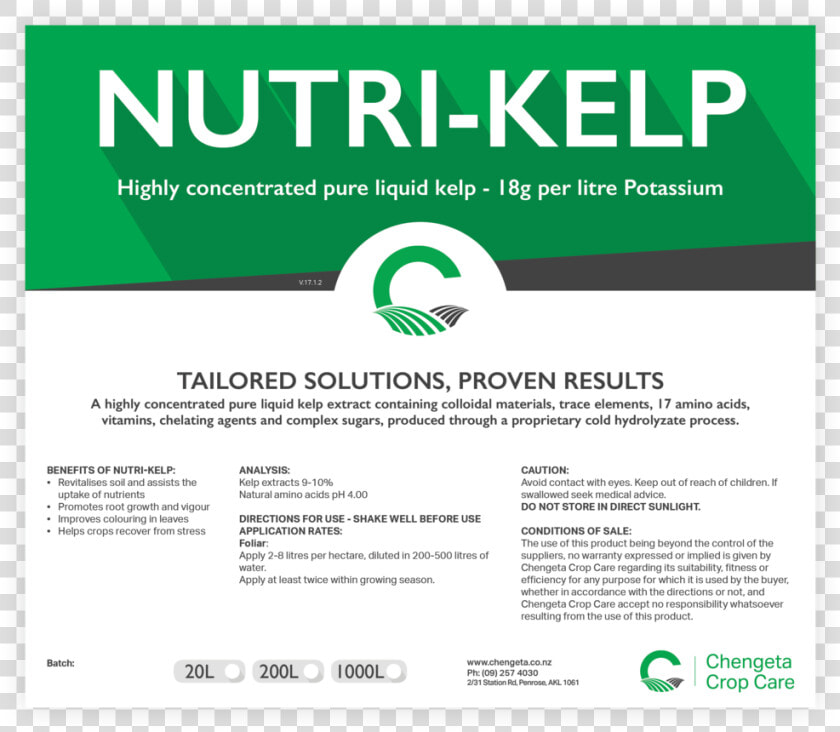 Nutri kelp  20 200 1000 web  HD Png DownloadTransparent PNG