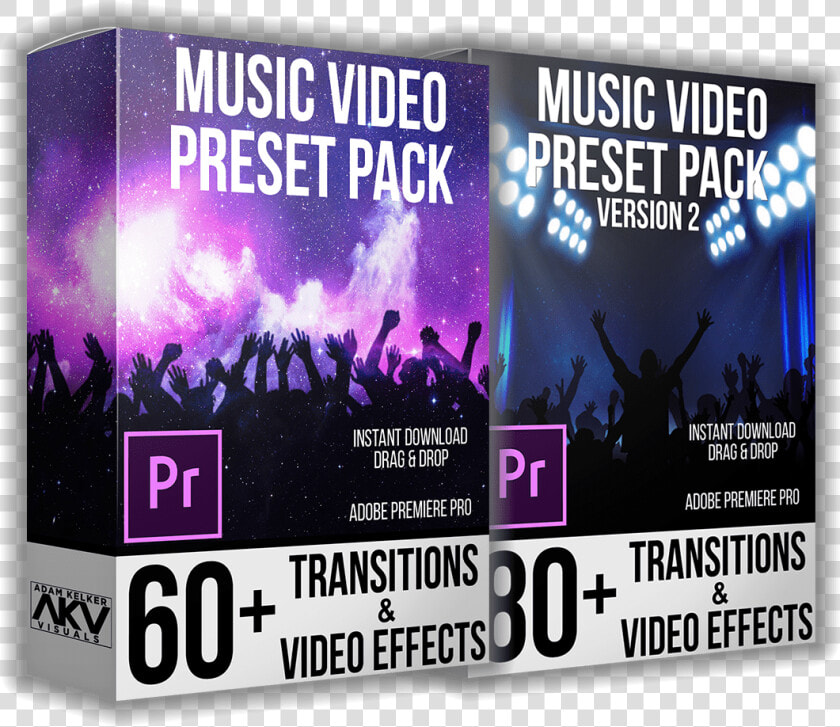 Music Video Preset Pack Vol 1  HD Png DownloadTransparent PNG