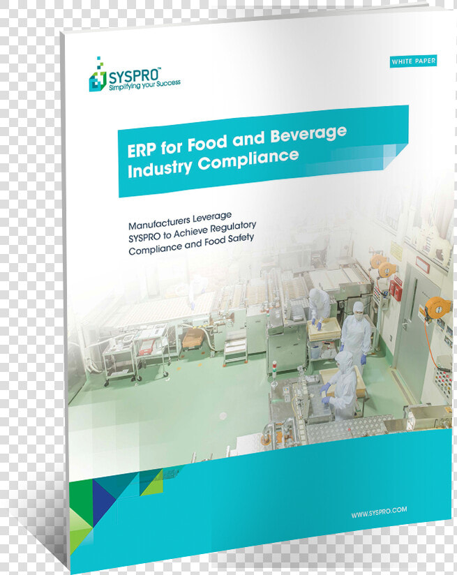 Erp For Food And Beverage Compliance White Paper   Brochure  HD Png DownloadTransparent PNG