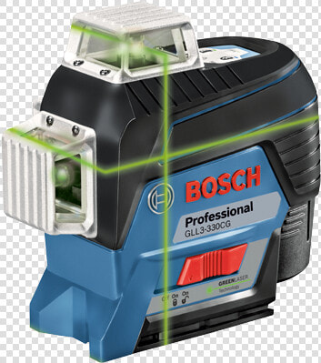 Gll3 330cg 360⁰ Connected Green Beam Three Plane Leveling   Bosch Laser Gll 3 80  HD Png DownloadTransparent PNG