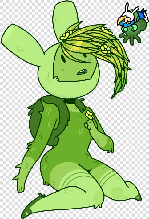 Flame Princess Huntress Wizard Amphibian Art   Adventure Time Fern Girl  HD Png DownloadTransparent PNG