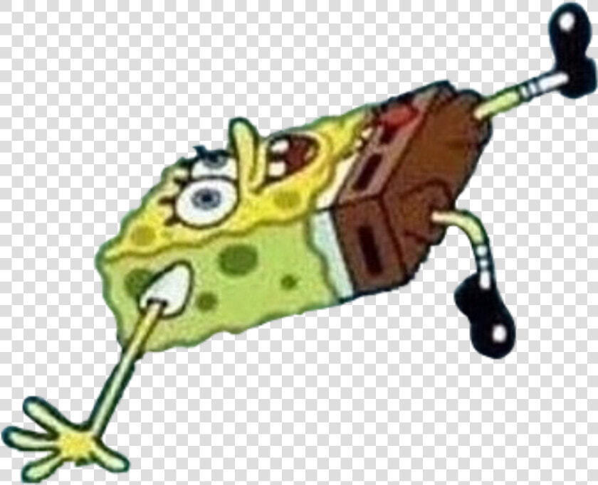 Spongebob Falling On Ice Clipart   Png Download   Slipping Spongebob  Transparent PngTransparent PNG