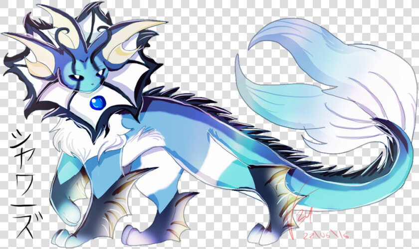 Mega Evolution Pokemon Vaporeon  HD Png DownloadTransparent PNG