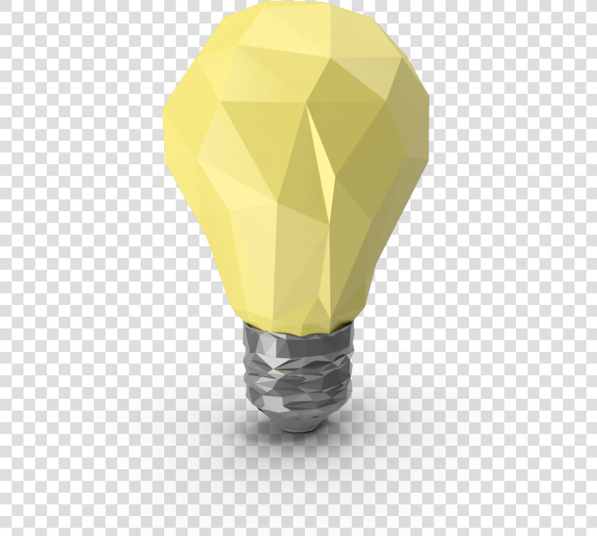 Light Bulb Model Low Poly  HD Png DownloadTransparent PNG