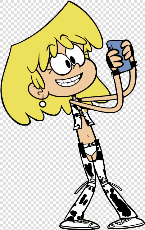 Lori Loud As Dixie Clemets Holding Her Phone   Loud House Lori Bikini  HD Png DownloadTransparent PNG