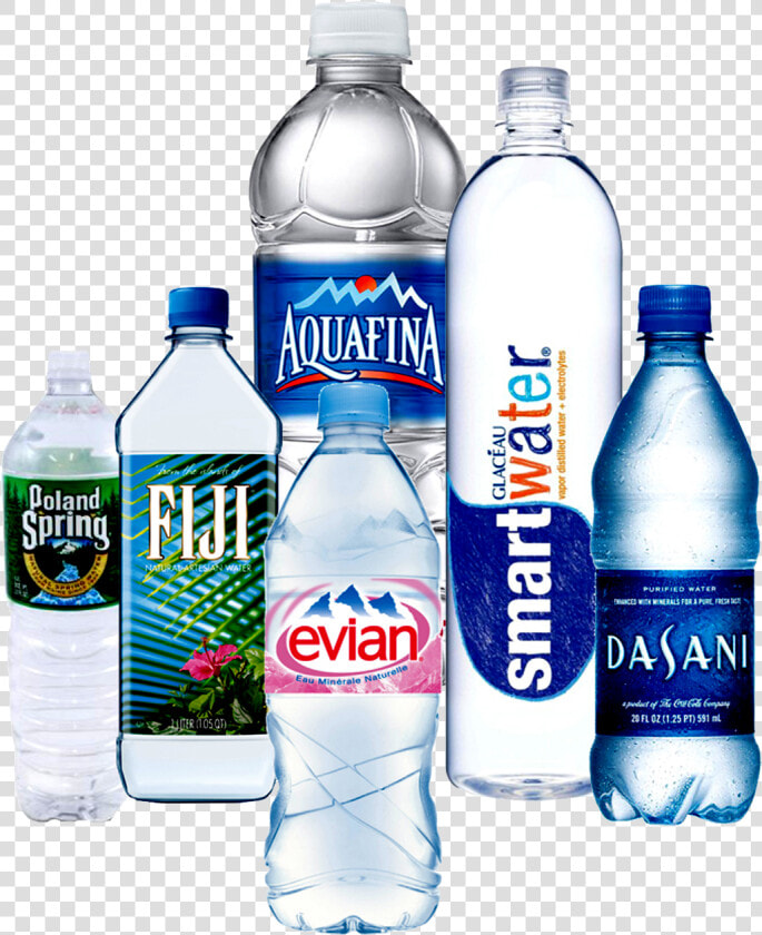 Transparent Aquafina Png   Big Water Bottle Brands  Png DownloadTransparent PNG