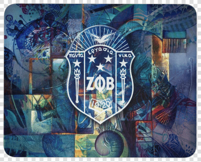 Zeta Phi Beta Mousepad  HD Png DownloadTransparent PNG