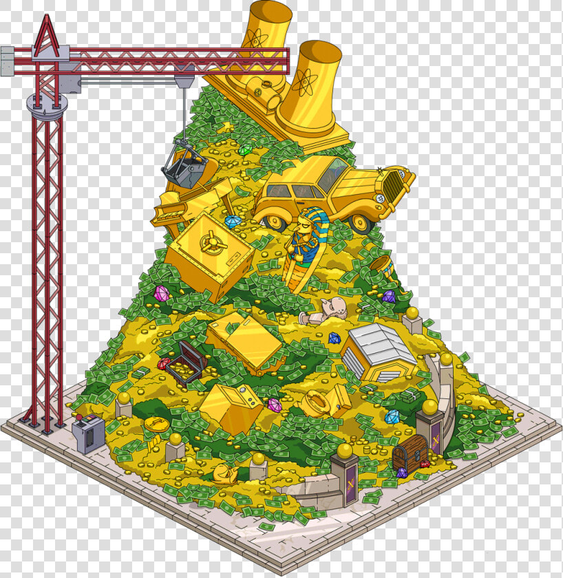 Moneymountain09 Transimage   Simpsons Tapped Out Money Mountain  HD Png DownloadTransparent PNG