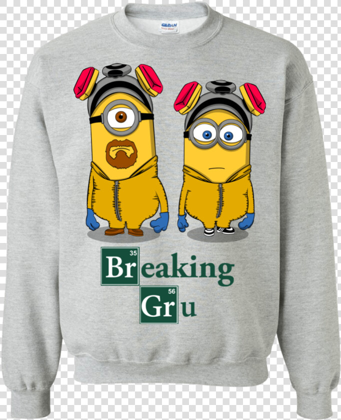 Breaking Gru Crewneck Sweatshirt   Sweater  HD Png DownloadTransparent PNG