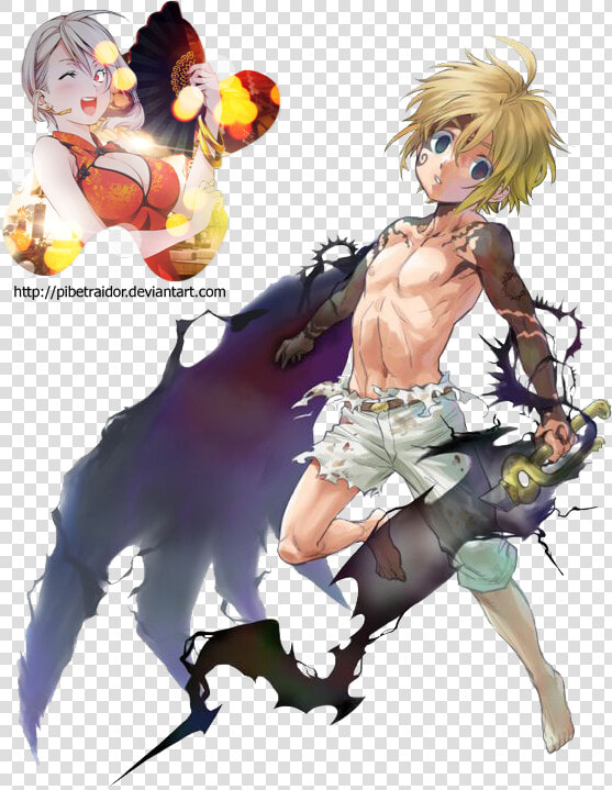 Fanart Of Seven Deadly Sins Meliodas  HD Png DownloadTransparent PNG