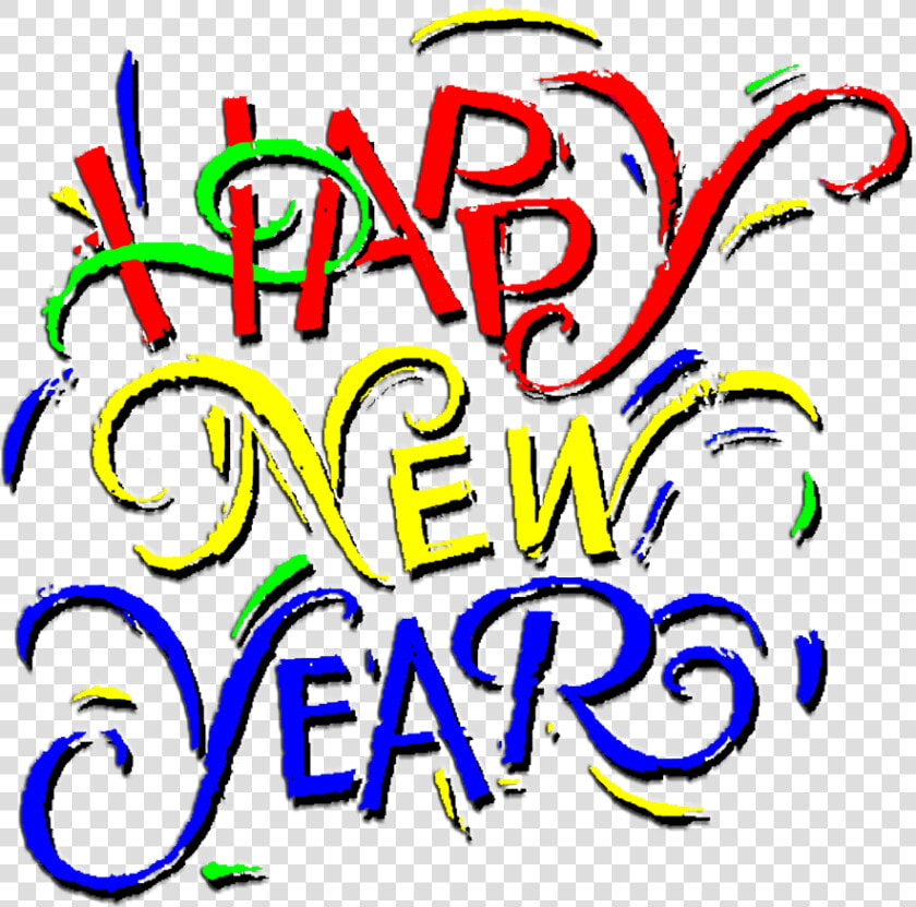 Newyear X Png Clip   Happy New Year Png  Transparent PngTransparent PNG