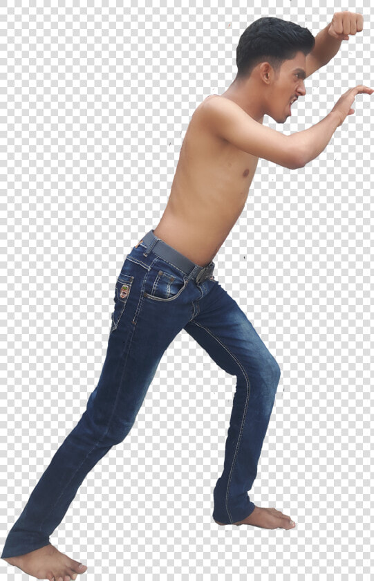 Tiger Photoediting Model Png   Barechested  Transparent PngTransparent PNG