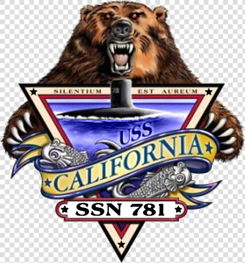 Uss California Ssn 781 Crest   Uss California Ssn 781 Logo  HD Png DownloadTransparent PNG