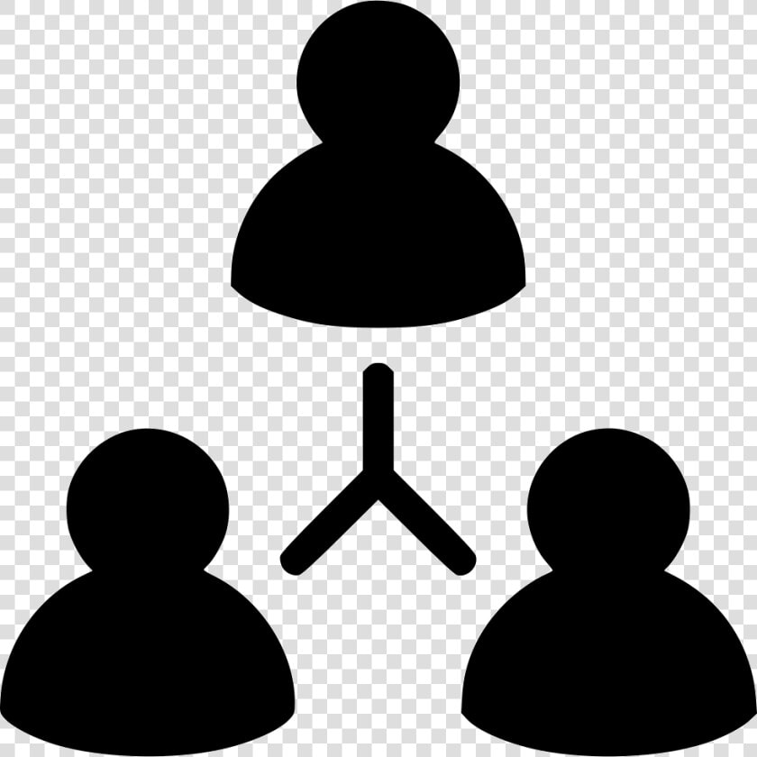 Networking   Public Relation Black Icon Png  Transparent PngTransparent PNG