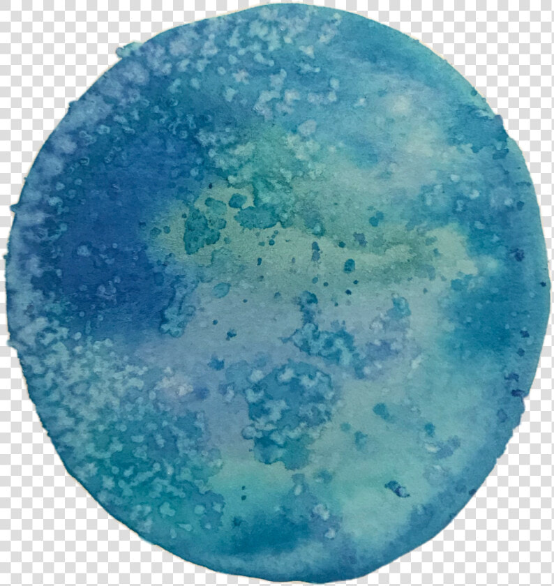  blue  earth  aesthetic  watercolor  circle  freetoedit   Logo Watercolor Earth Png  Transparent PngTransparent PNG