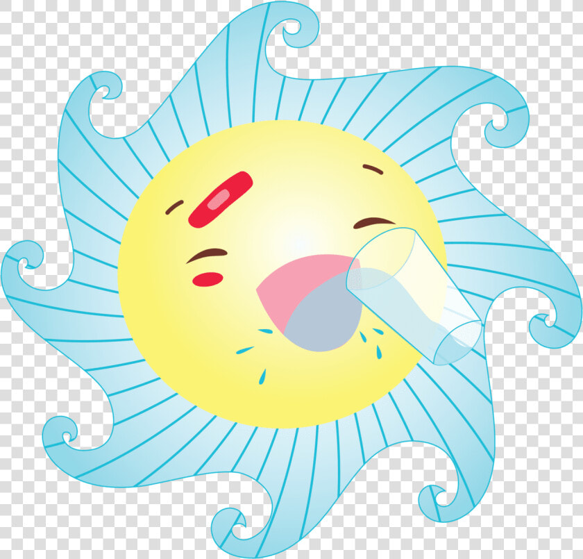 By Yenty Jap Fake Tattoo  Cool Sun   Illustration  HD Png DownloadTransparent PNG