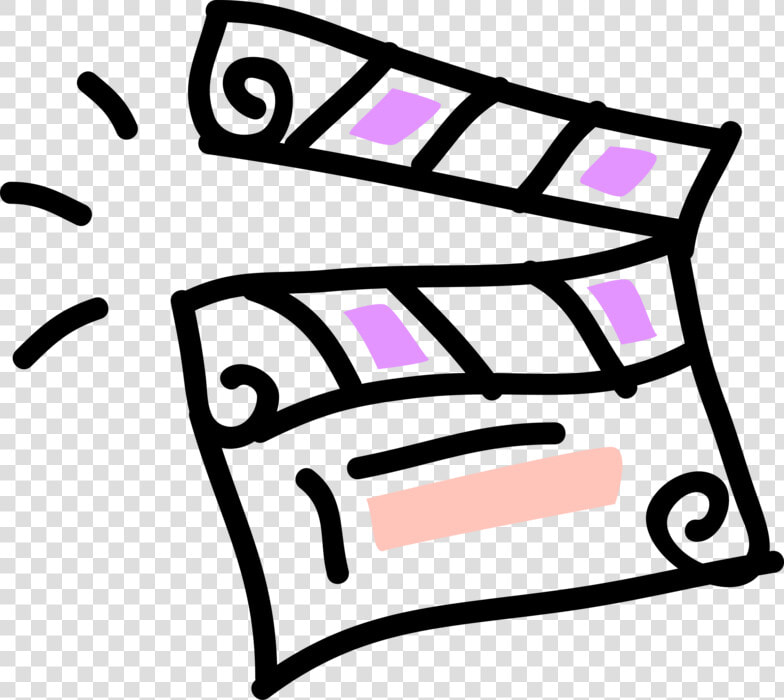 Vector Illustration Of Filmmaking And Video Production   Filmmaking Clipart  HD Png DownloadTransparent PNG