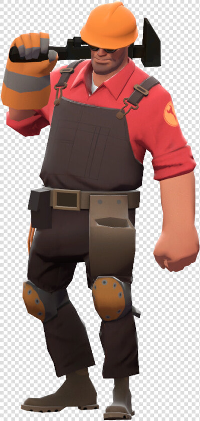 Engineer   Team Fortress 2 Render  HD Png DownloadTransparent PNG