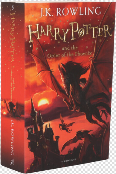 Harry Potter Order Of The Phoenix Paperback  HD Png DownloadTransparent PNG