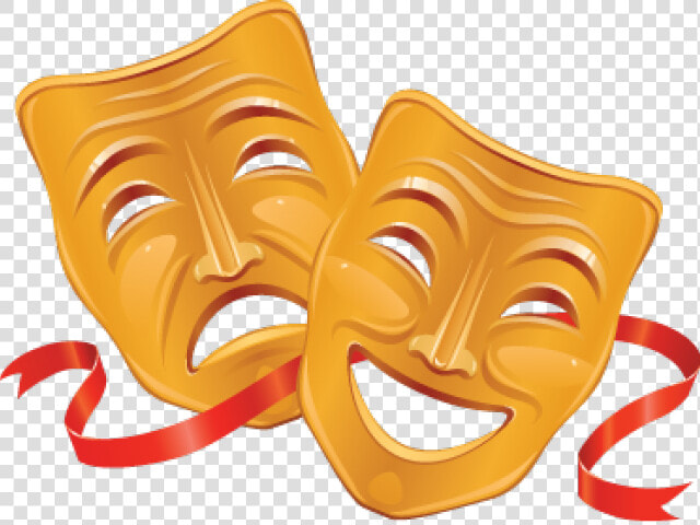 Theatre Masks   Clip Art Theatre Mask  HD Png DownloadTransparent PNG