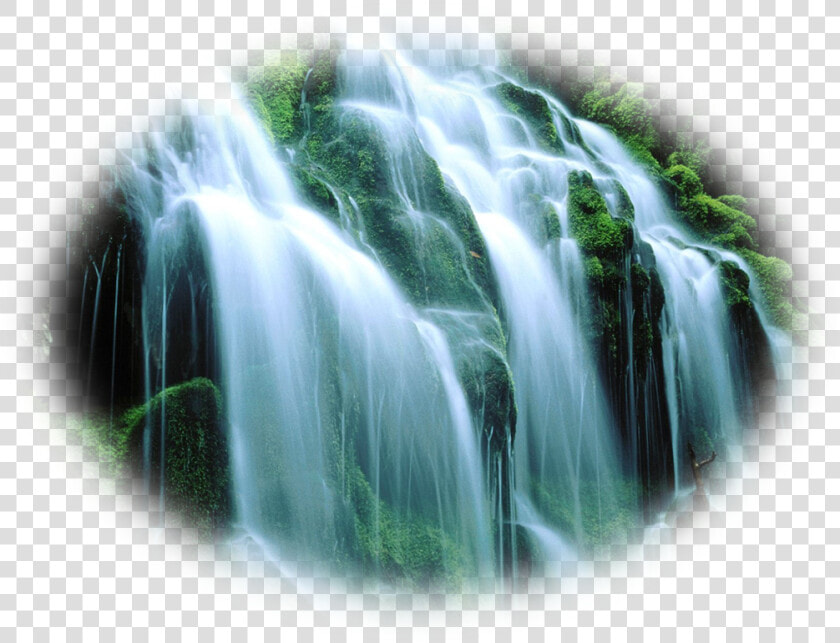 Waterfall Desktop Wallpaper Youtube   Water Falls In Blue Colour  HD Png DownloadTransparent PNG