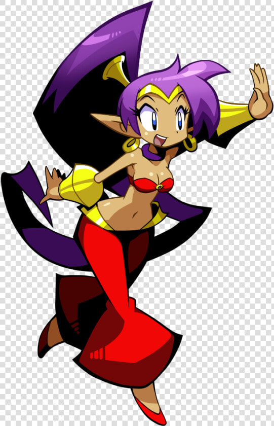 Half genie Hero Render   Shantae Half Genie Hero Artwork  HD Png DownloadTransparent PNG