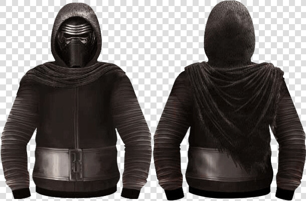 Kylo Ren Armor And Helmet Hoodie   Helmet Hoodie  HD Png DownloadTransparent PNG