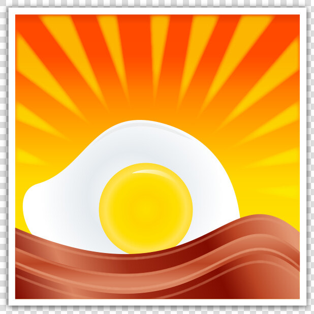 Sunrise Breakfast Emoji   Art  HD Png DownloadTransparent PNG