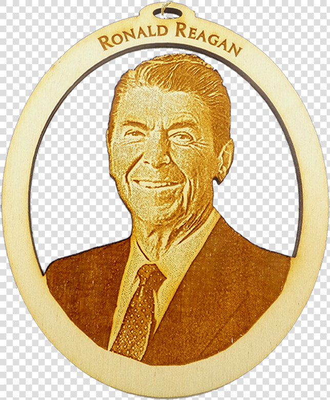 Personalized President Ronald Reagan Ornament   Circle  HD Png DownloadTransparent PNG